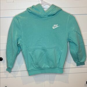 Nike kids teal hoodie